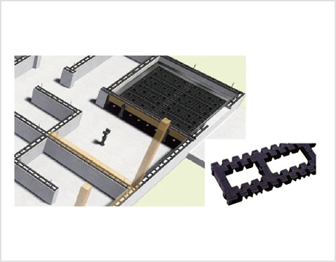 基礎パッキン工法
