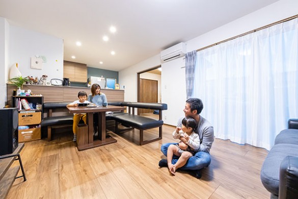 ランドリールームに注目!家事ラクでおしゃれな住まい