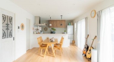 猫も人もゆったり暮らせる!光あふれるおしゃれな平屋